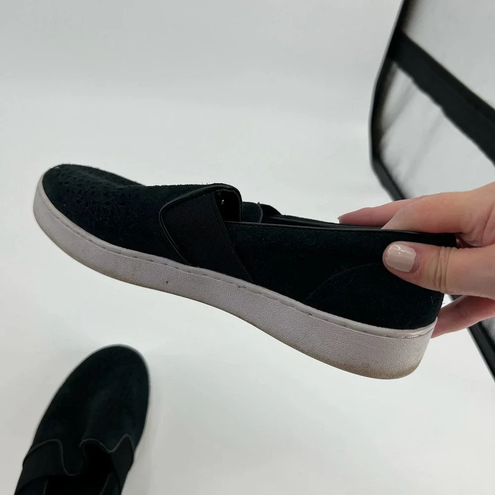 Vionic Black Slip-On Sneakers - Picture 5 of 8